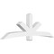 Ekena Millwork Alberta Architectural Grade PVC Gable Bracket, 96"W x 32"H x 6"D x 6"F, 8/12 Pitch GBP096X32X0606ALB00 - alternate 1